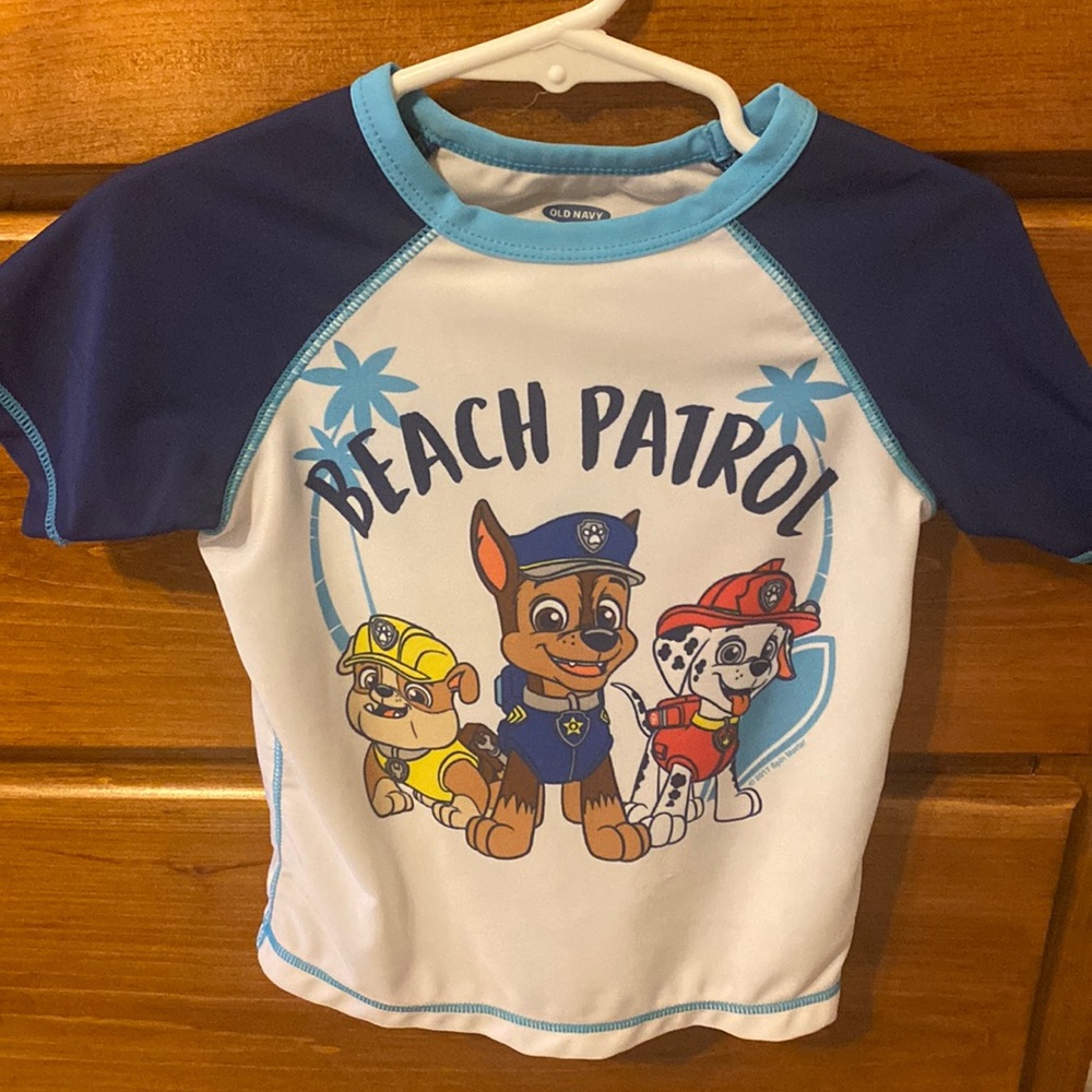 Paw Patrol rash guard